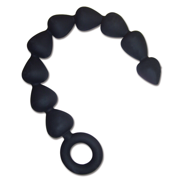 1 Palline Anali in Silicone Nero