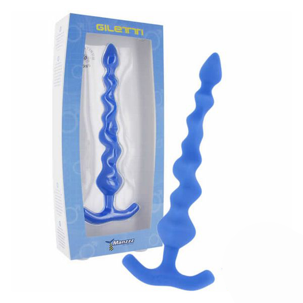 1 Perline Anali Giletti Blu Manz