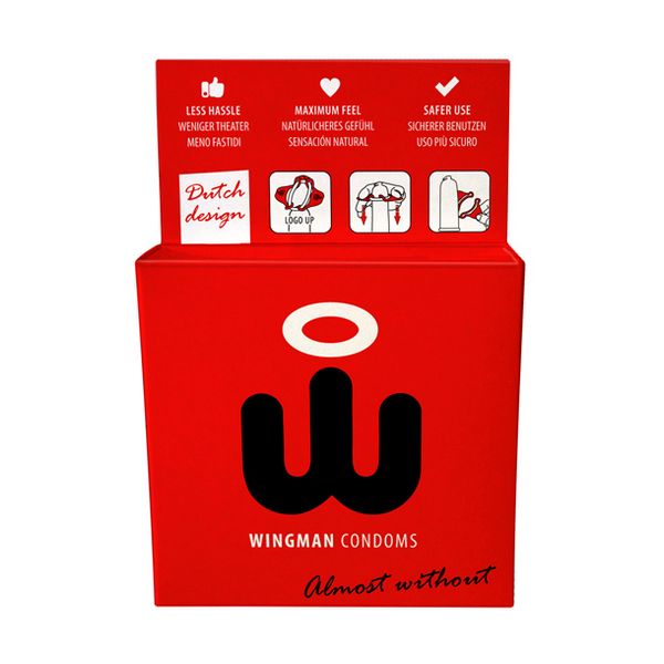 1 Preservativi Wingman 3 Unità W